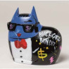 Animaux-Bois-Animaux-Bronzes.com propose Sammy, big city Chat bleu de selwyn senatori -ST00606