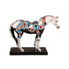 Décors Animaux en Bronze Cheval Painted Ponies Zuni Silver -PO12303