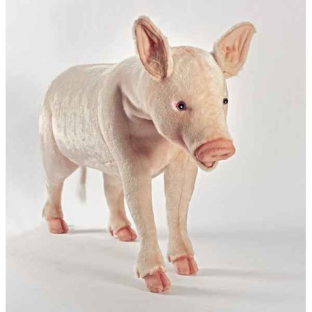 Animaux de la ferme Cochon 106cml peluche animalière -5545