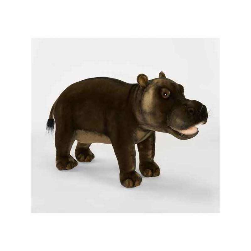 Animaux sauvage Hippo stool 80 cml peluche animalière -6082