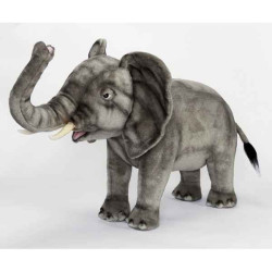 Animaux sauvage Elephant stool 106 cml peluche animalière -6081