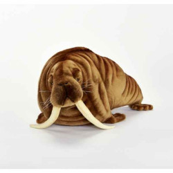 Animaux marins Morse 22cmh/48cml peluche animalière -5331
