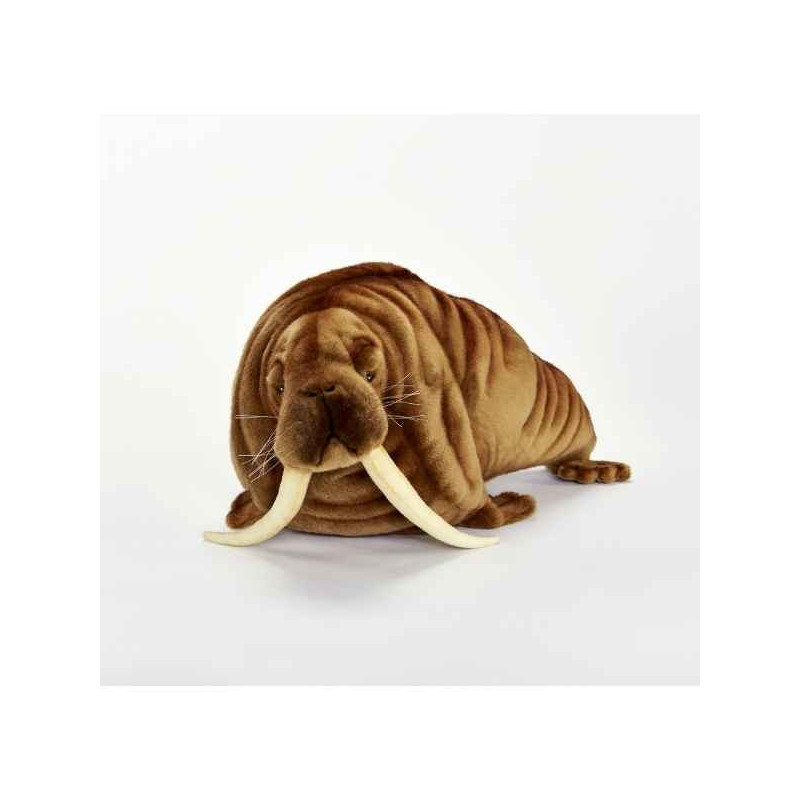 Animaux marins Morse 22cmh/48cml peluche animalière -5331