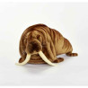 Animaux marins Morse 22cmh/48cml peluche animalière -5331