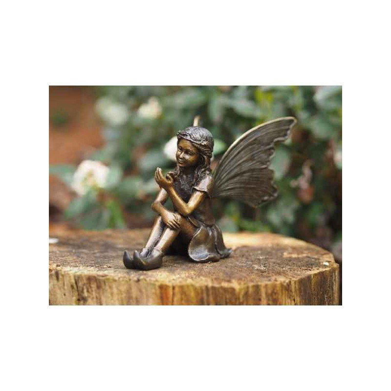 Décoration Statuette bronze personnage Sculpture en bronze  -an1252br-b