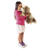 Animaux-Bois-Animaux-Bronzes propose Peluche chien shaggy marionnette 