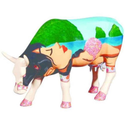 Animaux de la ferme Vache fernando de noronha large cows résine CowParade -46782
