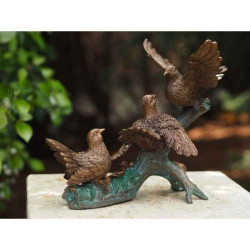 Décoration Statuette bronze personnage Sculpture en bronze  -an0771br-b