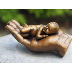 Décoration Statuette bronze personnage Sculpture en bronze  -an2270br-b