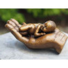 Décoration Statuette bronze personnage Sculpture en bronze  -an2270br-b