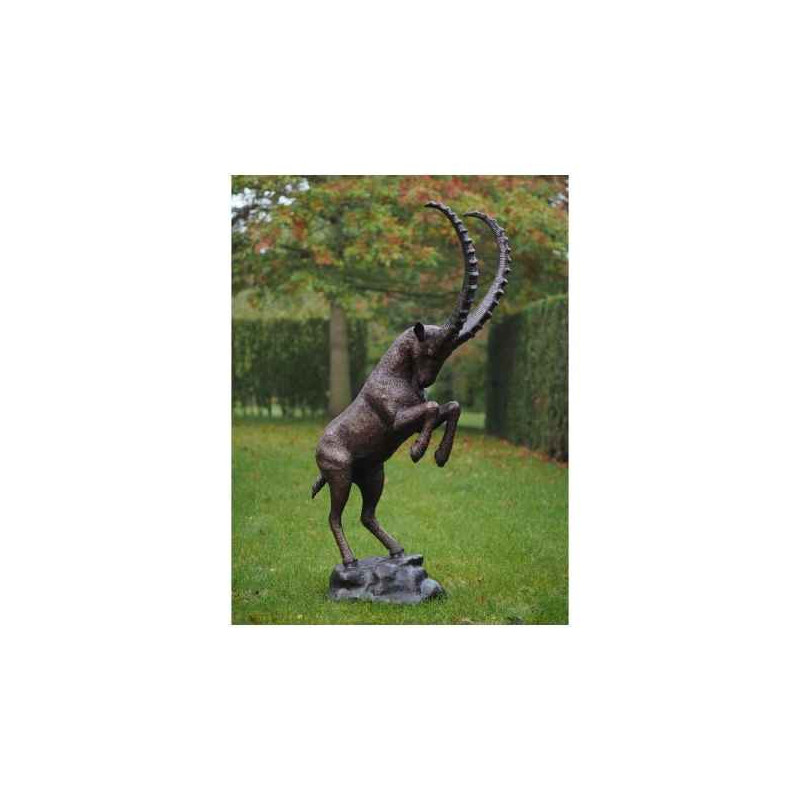 Statue en bronze capricorne thermobrass  -b1275