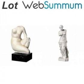 Promotion 2 statuettes Aphrodite  -LWS -253