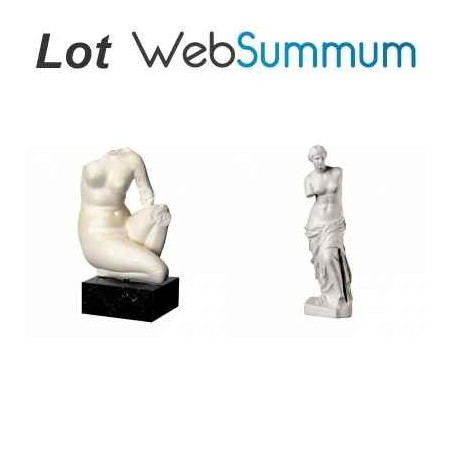 Promotion 2 statuettes Aphrodite  -LWS -253