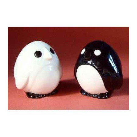 Figurine ménagerie de table  -pingouins  -spm01
