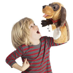 Animaux-Bois-Animaux-Bronzes propose Chien marionnette 