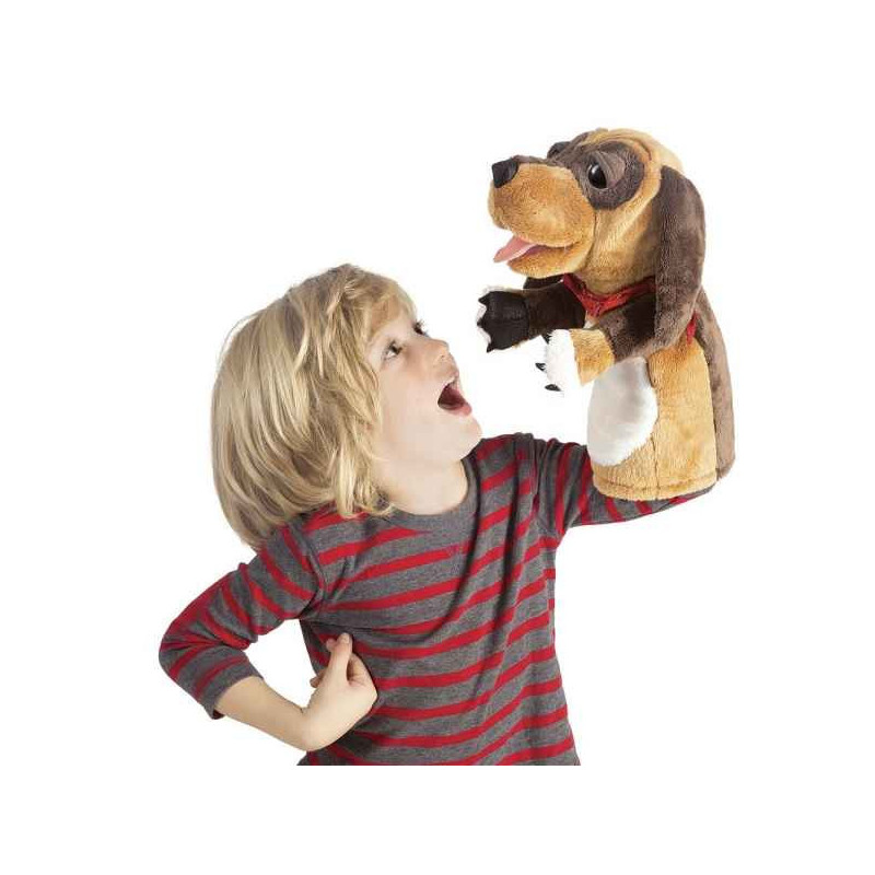 Animaux-Bois-Animaux-Bronzes propose Chien marionnette 