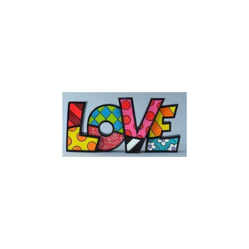 Statuette Word love Britto Romero -B331483
