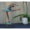 Décoration Statuette bronze personnage Ballerine 32 cm bronze -AN1202BR-V