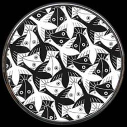 Miroir de poche escher 3dMouseion -M23ES