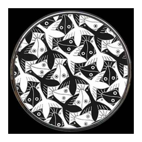 Miroir de poche escher 3dMouseion -M23ES