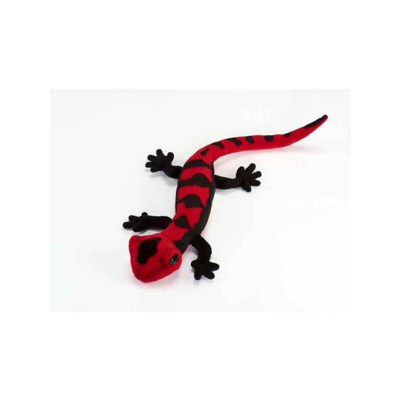 Animaux sauvage Salamander rouge/noire 35cml peluche animalière -5230