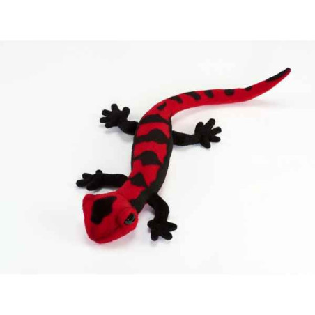 Animaux sauvage Salamander rouge/noire 35cml peluche animalière -5230