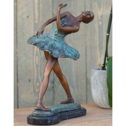 Décoration Statuette bronze personnage Ballerine 31 cm bronze -AN1203BR-V