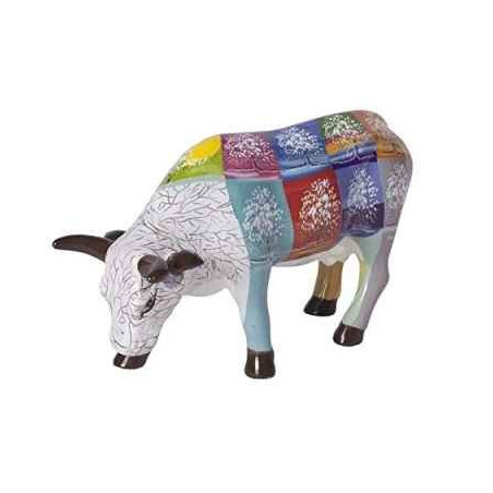 Animaux de la ferme Vache tree of life CowParade céramique taille M