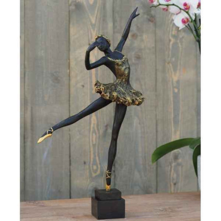 Décoration Statuette bronze personnage Ballerine 50 cm bronze -AN1204BR-B