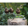 3 moineaux sur branche Thermobrass -AN0399BR-B