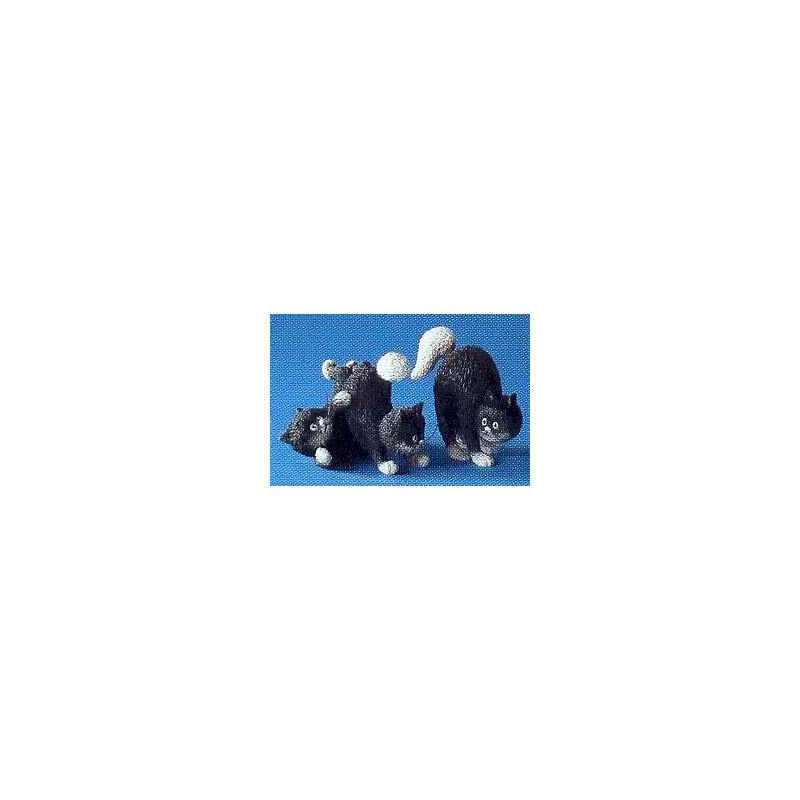 Animaux-Bois-Animaux-Bronzes.com propose Chat Dubout Les jours heureux -DUB34