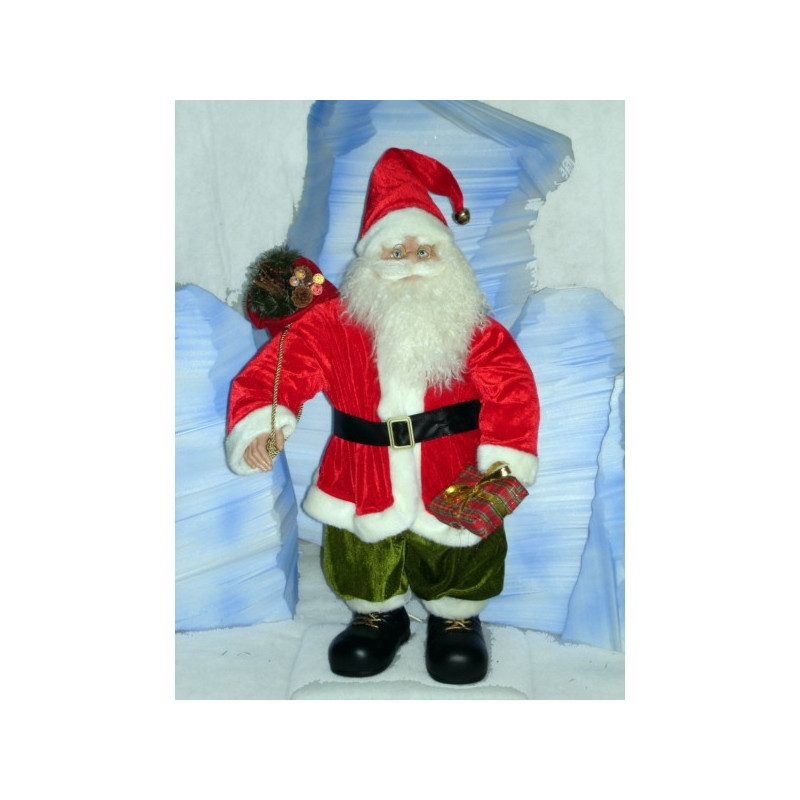 Décoration animaux Automate décors de Noël Père Noël debout -PN1A