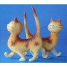 Figurine chat Dubout Zut la même robe  -DUB32