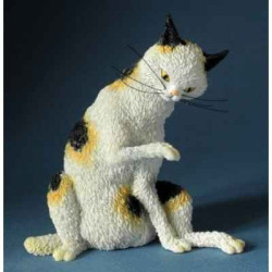 Décoration Statue résine Kuniyoshi ogasake 9cm 3dMouseion -KU11