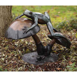 Saut de grenouille sur les champignons Thermobrass -B50546