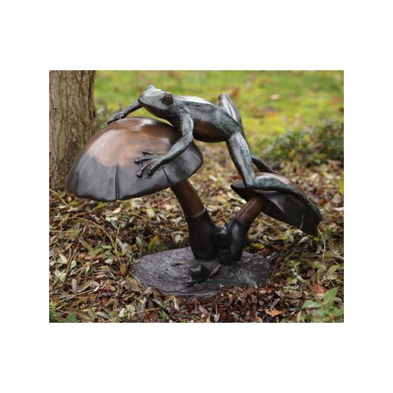 Saut de grenouille sur les champignons Thermobrass -B50546