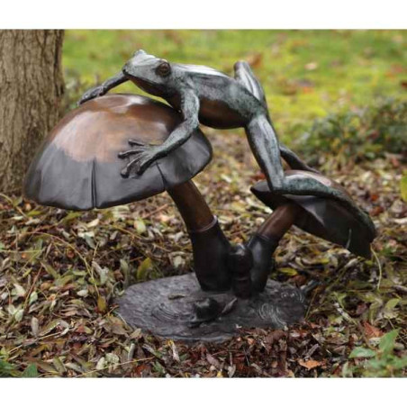 Saut de grenouille sur les champignons Thermobrass -B50546