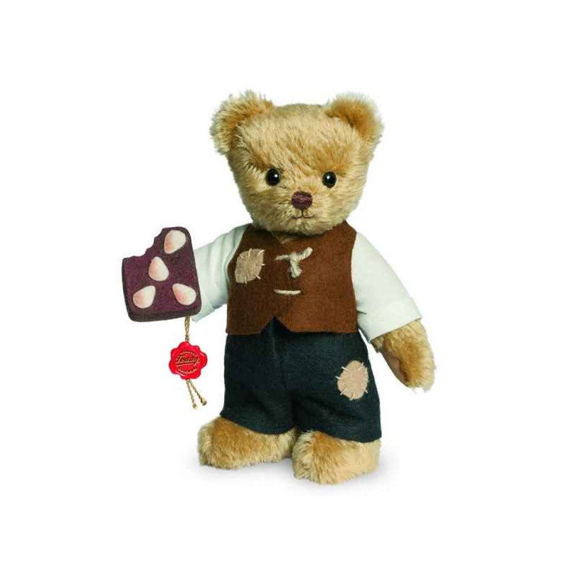 Animaux-Bois-Animaux-Bronzes propose Ours teddy bear hänsel 17 cm Hermann -11846 6