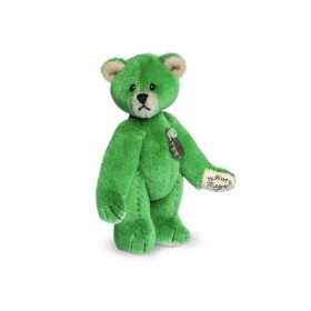 Mini ours teddy bear vert 6 cm Hermann  -15408 2