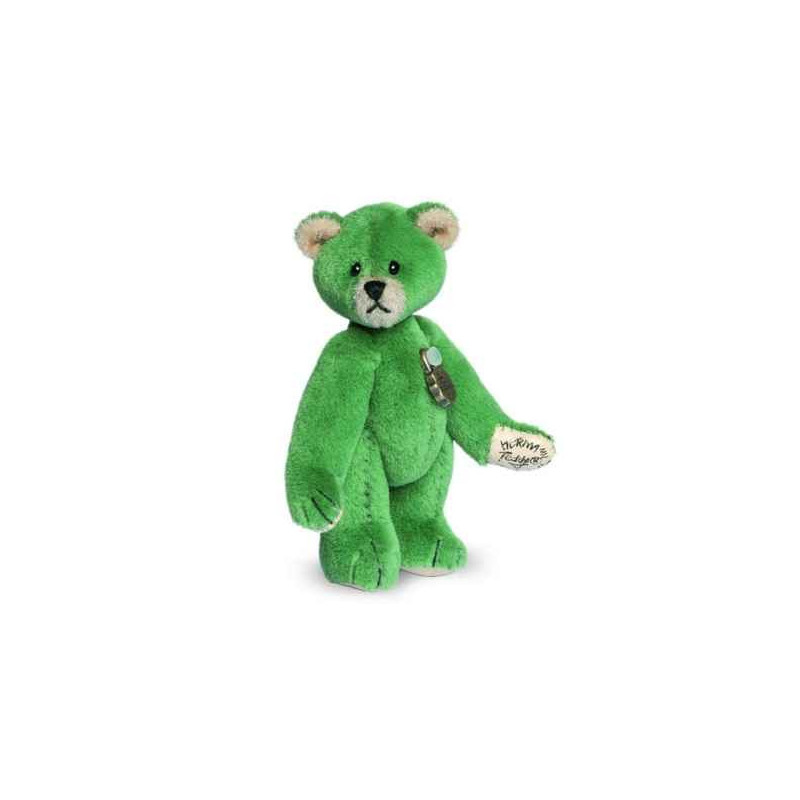 Animaux-Bois-Animaux-Bronzes propose Mini ours teddy bear vert 6 cm Hermann -15408 2