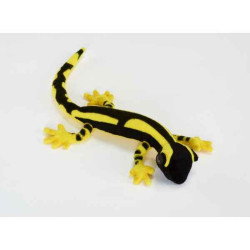 Animaux sauvage Salamandre jaune/noire 35cml peluche animalière -5229