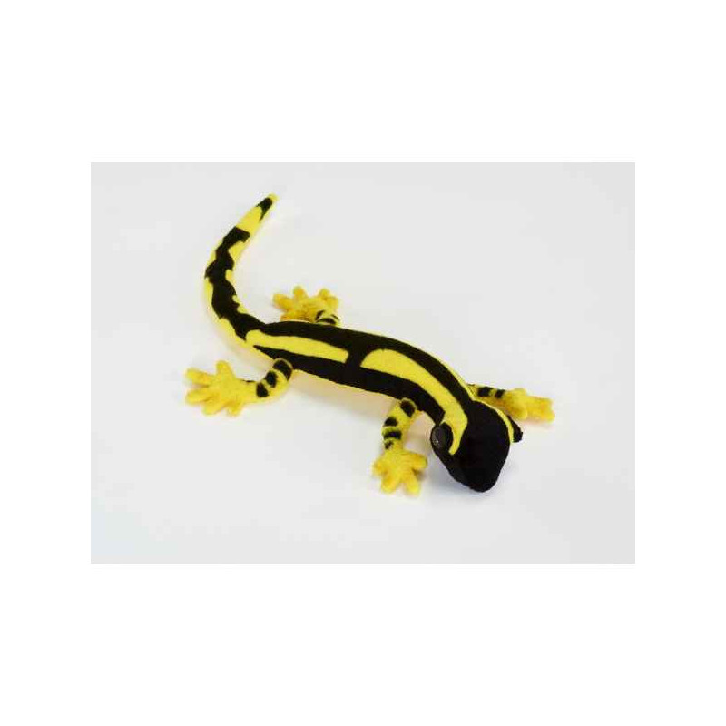 Animaux sauvage Salamandre jaune/noire 35cml peluche animalière -5229