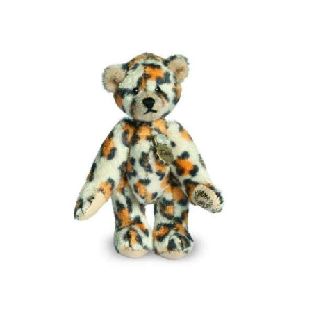 Animaux-Bois-Animaux-Bronzes propose Mini ours teddy bear leopard 6 cm Hermann -15411 2