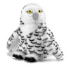 Décoration OiseauxChouette des neiges (tête articulée) 25cmh peluche animalière -10499 Anima