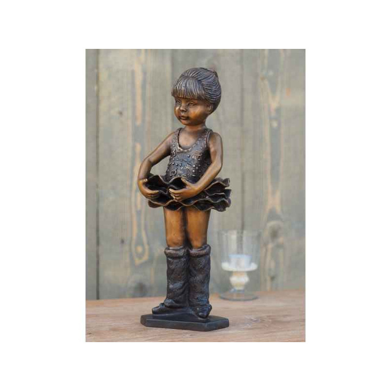 Décoration Statuette bronze personnage Ballerine 37 cm bronze -AN1165BR-B