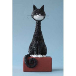 Animaux-Bois-Animaux-Bronzes.com propose Chat kikou Dubout -DUB69 (2)
