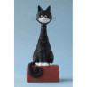 Animaux-Bois-Animaux-Bronzes.com propose Chat kikou Dubout -DUB69