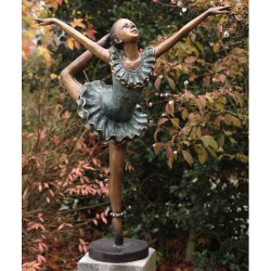 Décoration Statuette bronze personnage Danseuse bronze -B89084