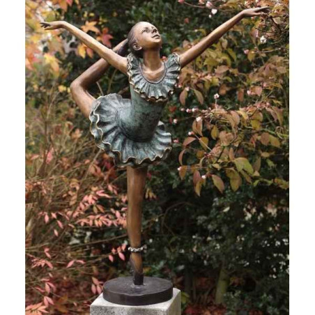 Décoration Statuette bronze personnage Danseuse bronze -B89084