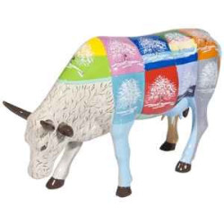 Animaux de la ferme Statuette vache tree of lifecowparade -46774